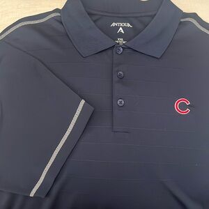 Navy XXL Chicago cubs polo shirt